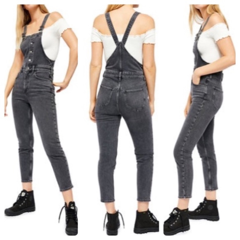 Free People Shelby Overalls 27R